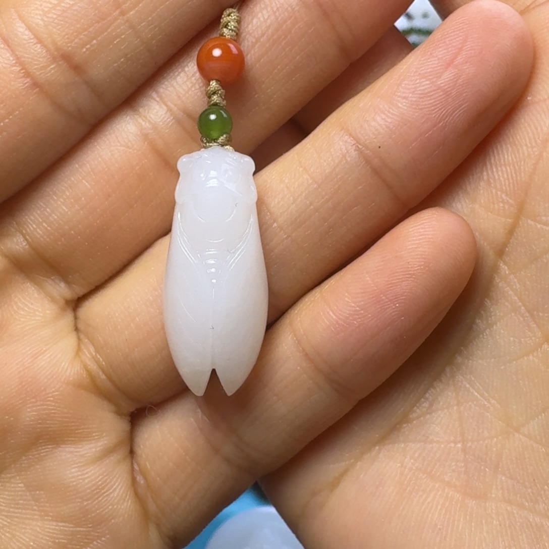 和田玉颈饰未镶嵌