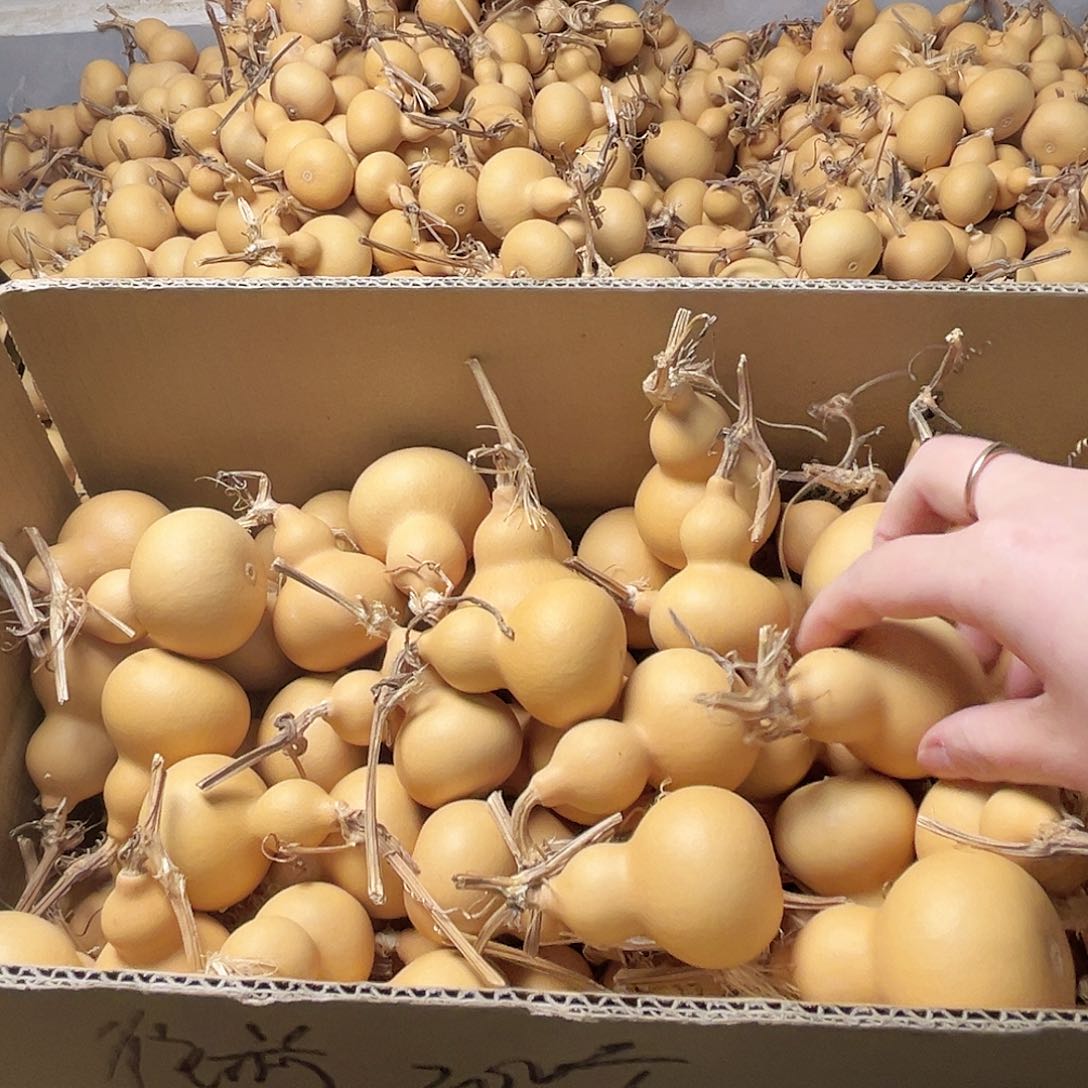 往*天然手捻小葫芦200个