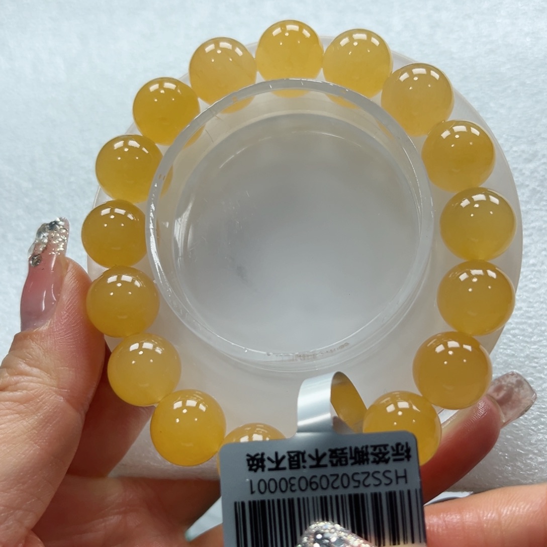 石英质玉手链未镶嵌+昕昕12.6