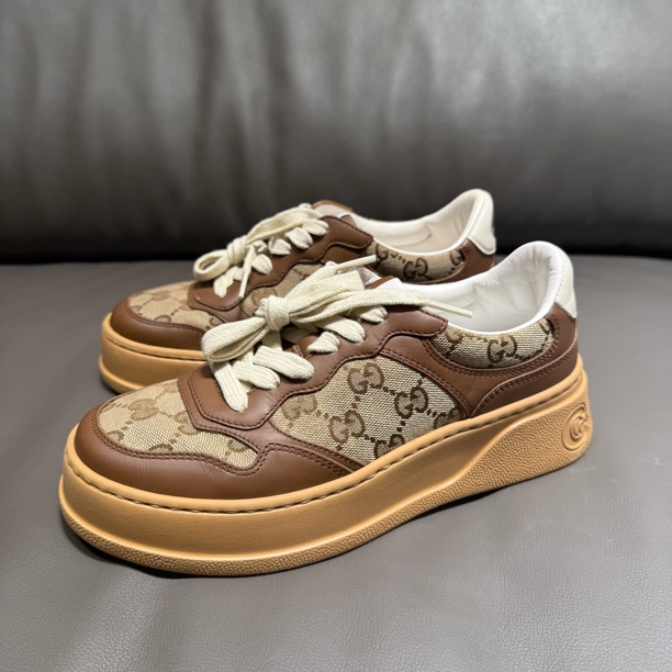 95新 GUCCI/古驰 36码/97新/gucci饼干鞋
