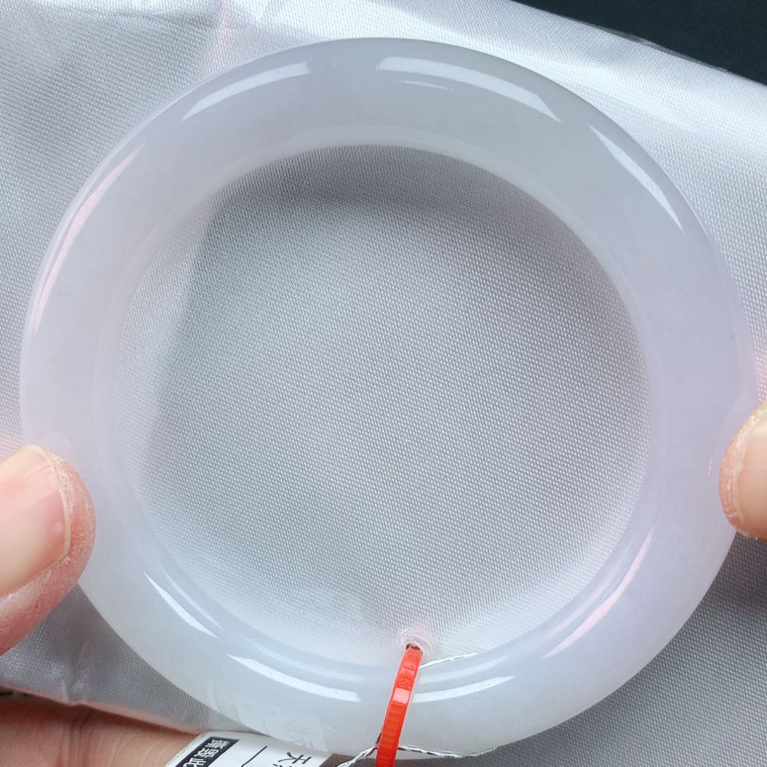 翡翠手镯未镶嵌54胖