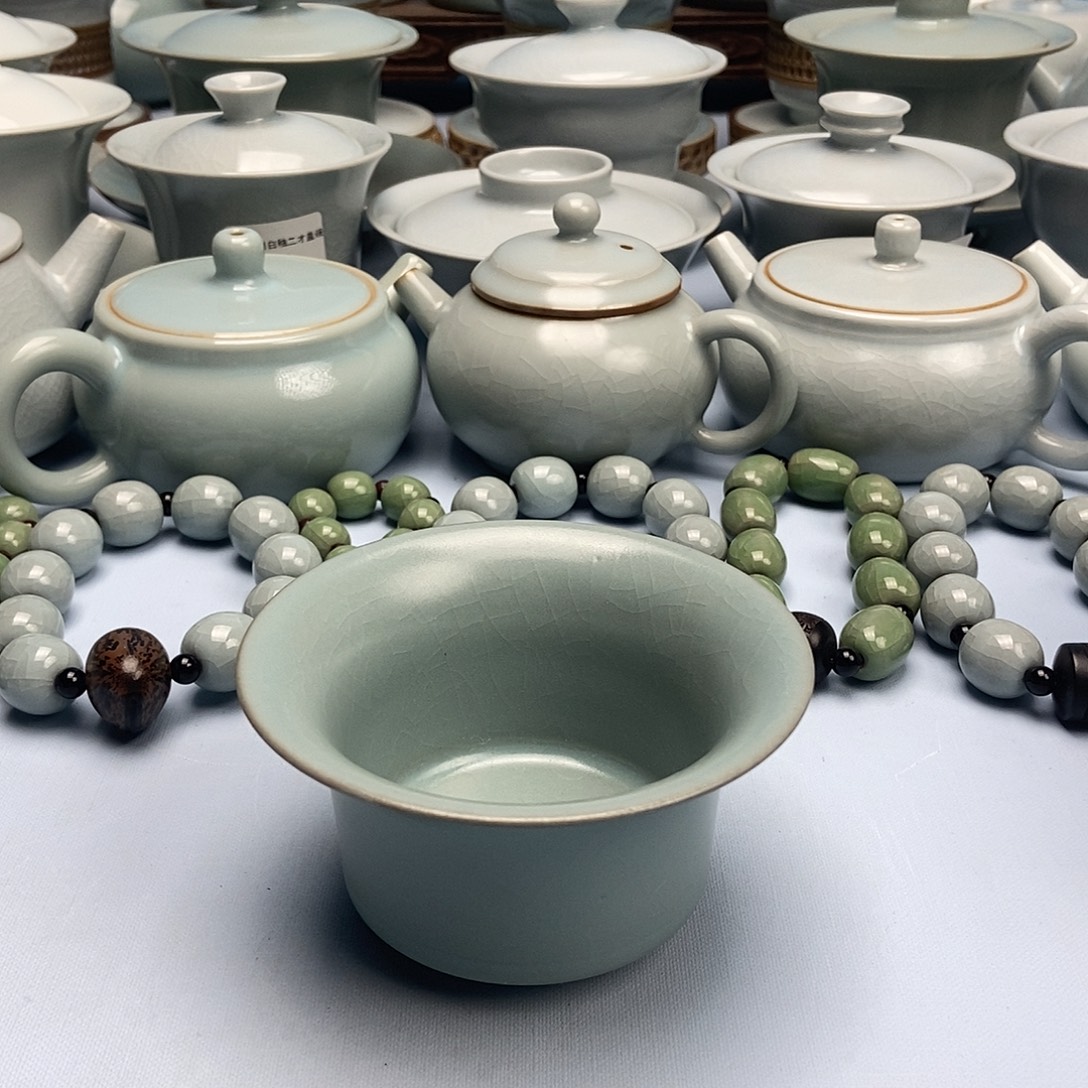 杯仿古釉马蹄杯原矿原釉原产地