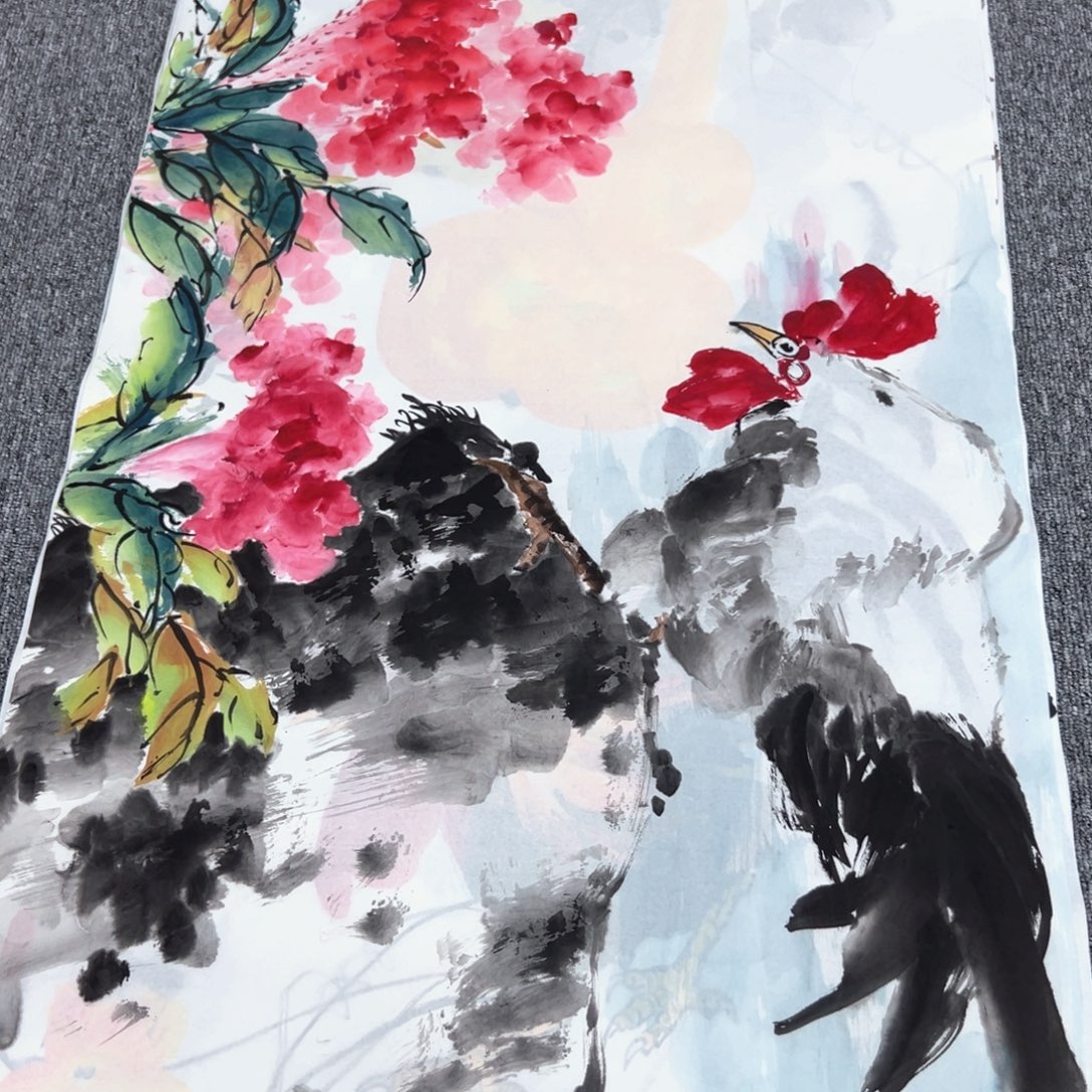 国画国画作品多次在国内外大展