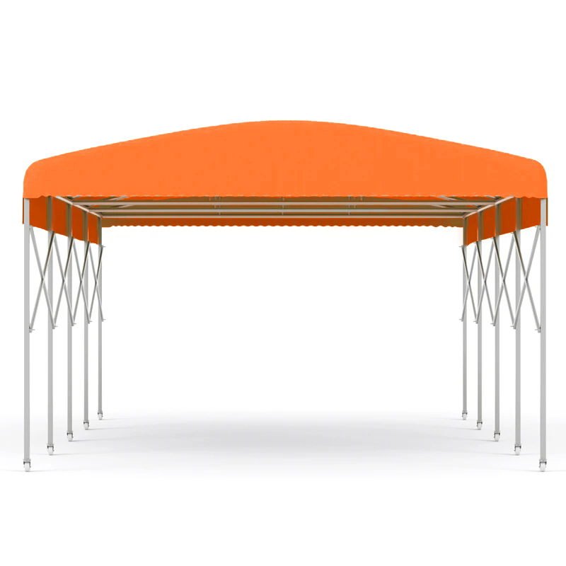 推拉雨棚户外大排档烧烤雨棚可移动伸缩雨棚停车遮阳防雨两用帐篷