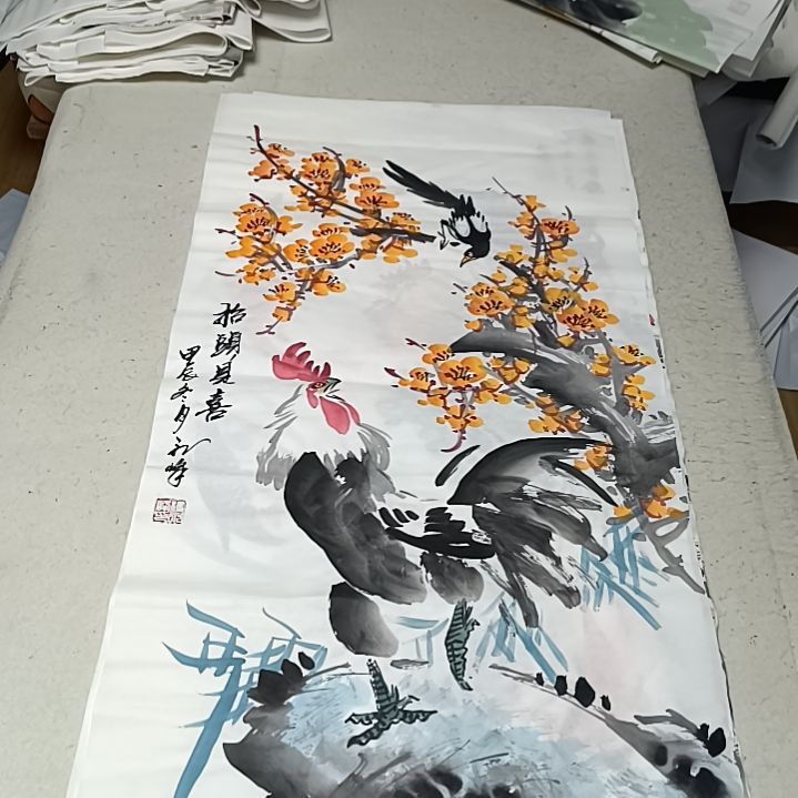 国画用****涛国画花鸟花鸟国画