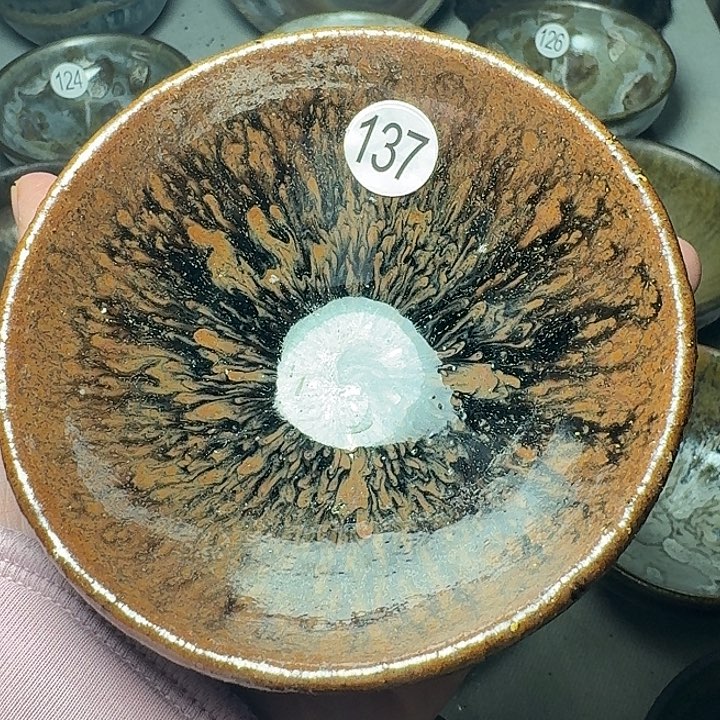 茶盏137 坚记茶盏摆件