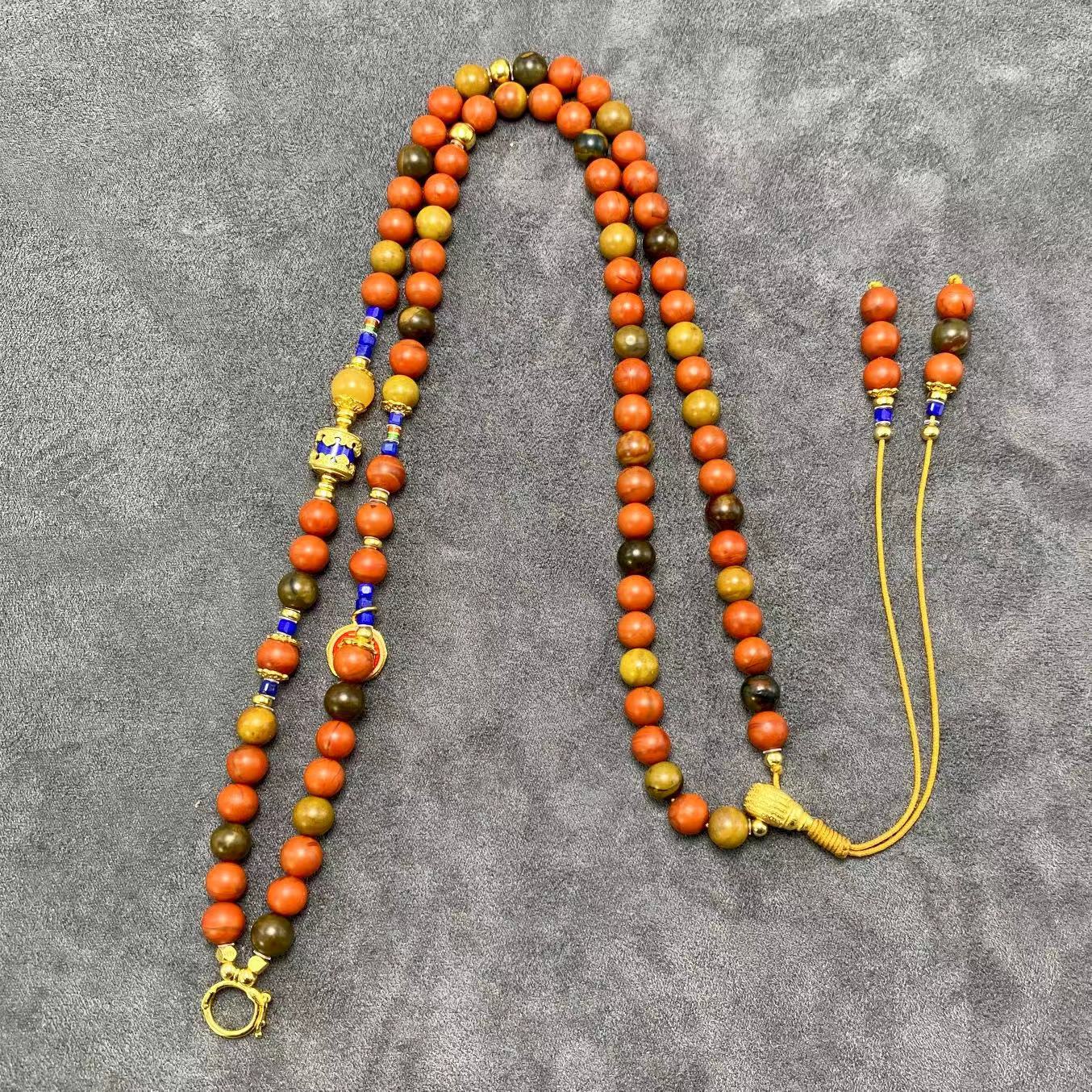 扶摇臻选|包浆南红万能项链1474