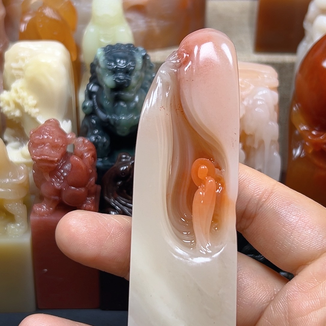 寿山石用****6印章雕刻工艺