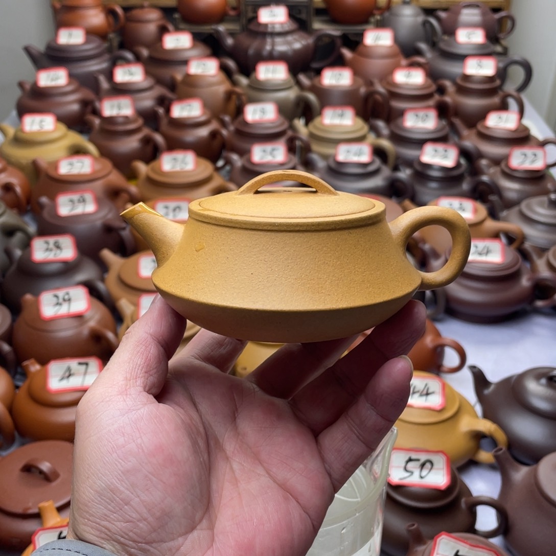 风***人茶壶紫砂宜兴紫砂半手工