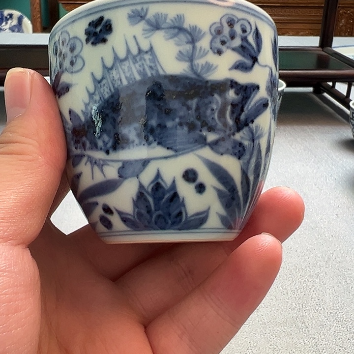 明续幽蓝，鱼藻手雷杯