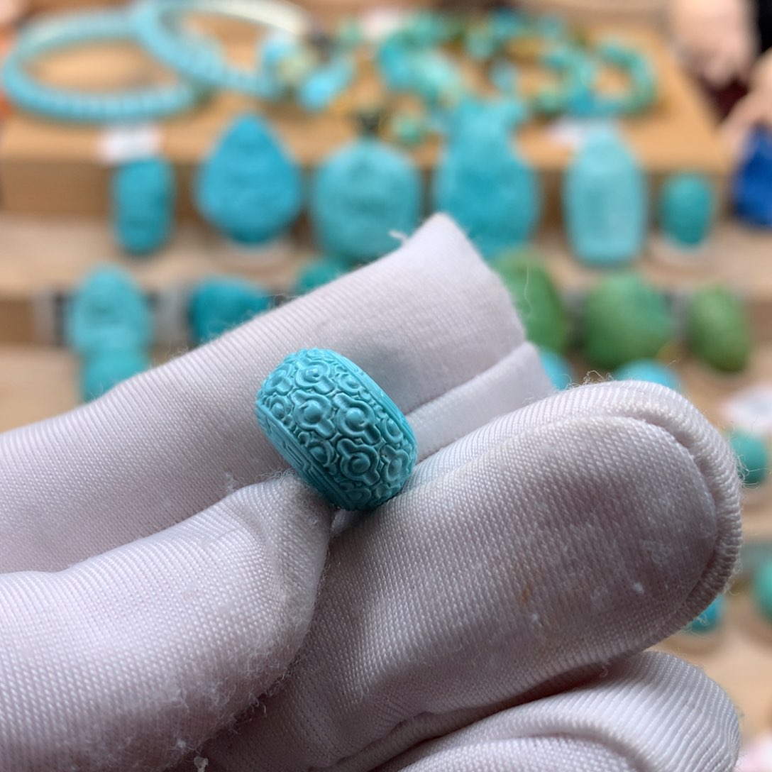 绿松石珠宝奇石未镶嵌