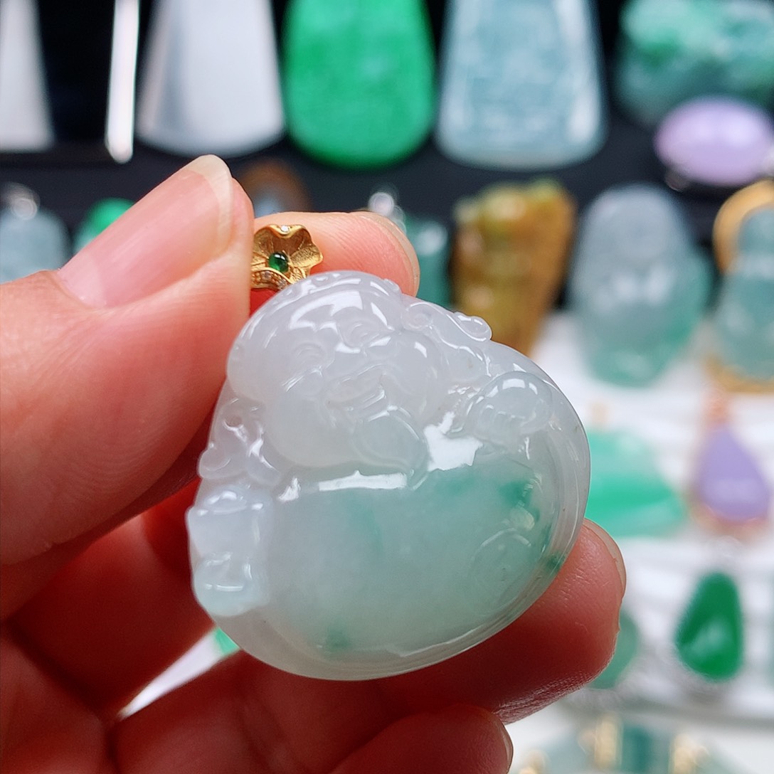 翡翠颈饰未镶嵌福利品