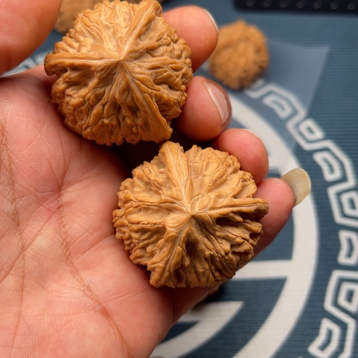 文玩核桃吊坠非***年三棱