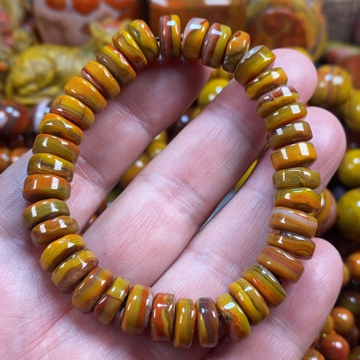 玛瑙/玉髓手链未镶嵌天*