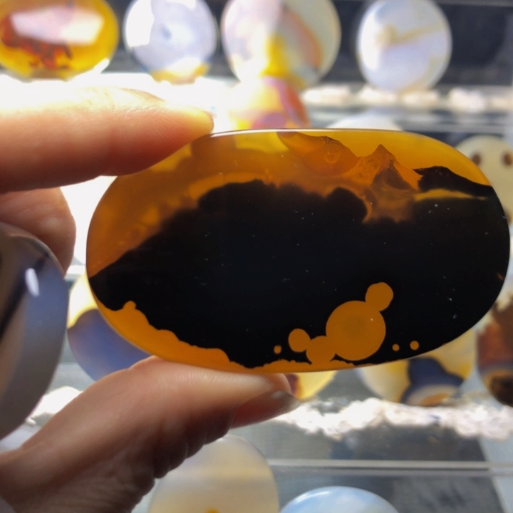 合金玛瑙/玉髓珠宝奇石94