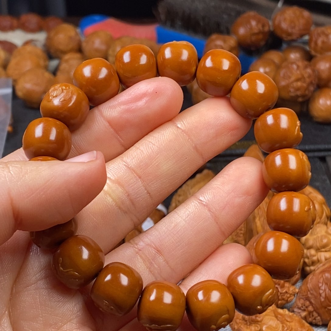 橄榄核手串/手链s*s核雕手串