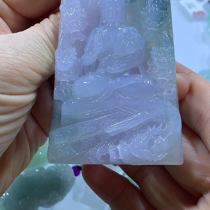 翡翠未镶嵌颈饰天然翡翠A货吊坠