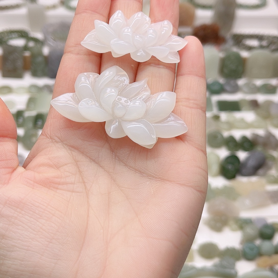 和田玉定制未镶嵌玉*珑