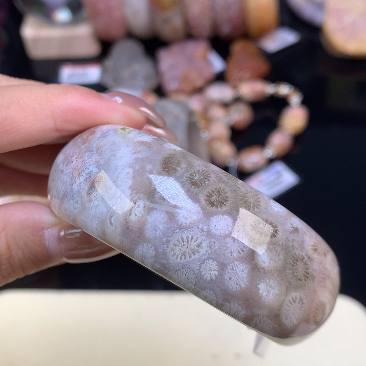 【闪购商品】颈饰未镶嵌硅化珊瑚（珊瑚玉）开播福利53.9（21号）