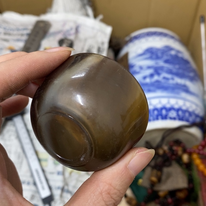 瓷片哈中古工艺品一件