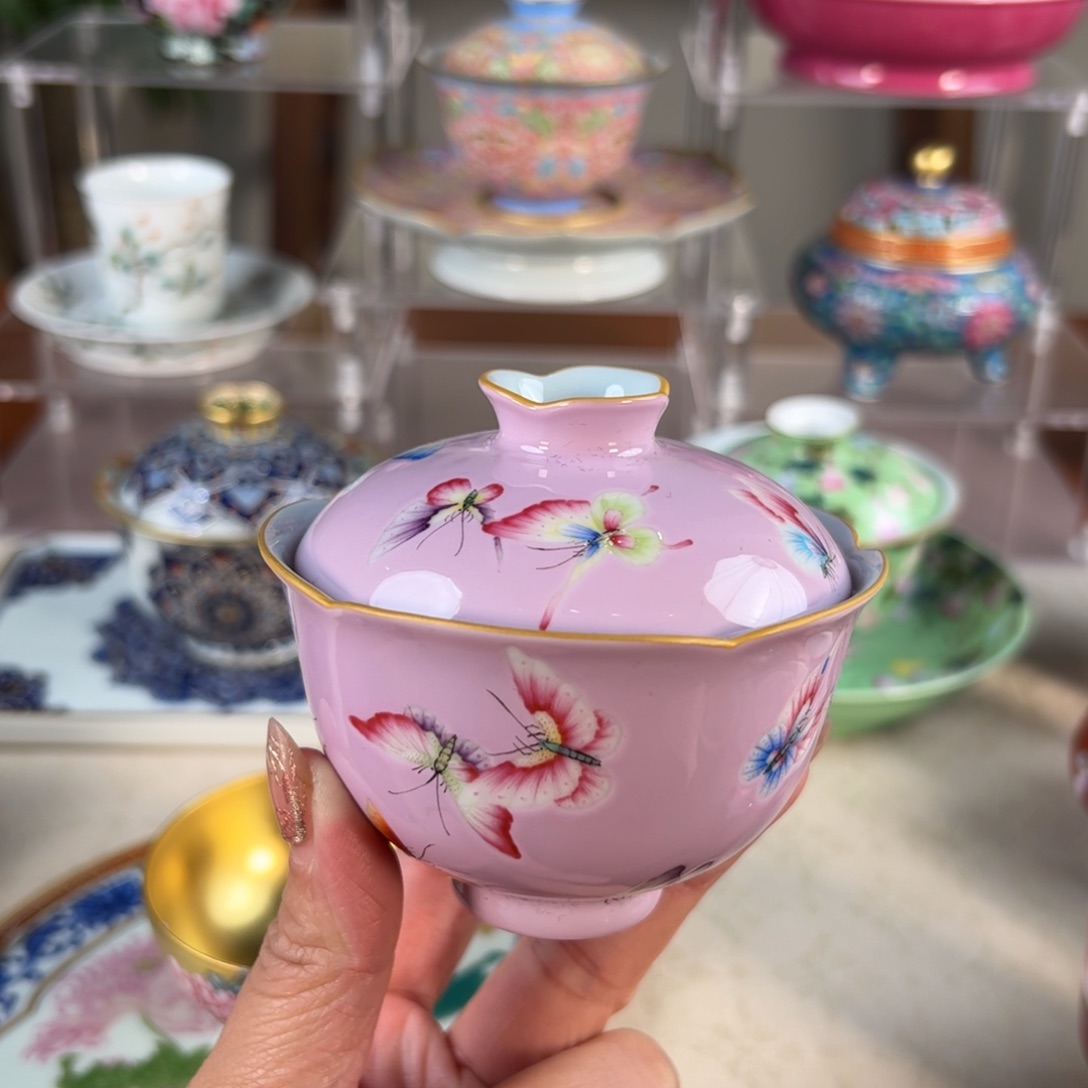 纯手工手绘 高端茶器