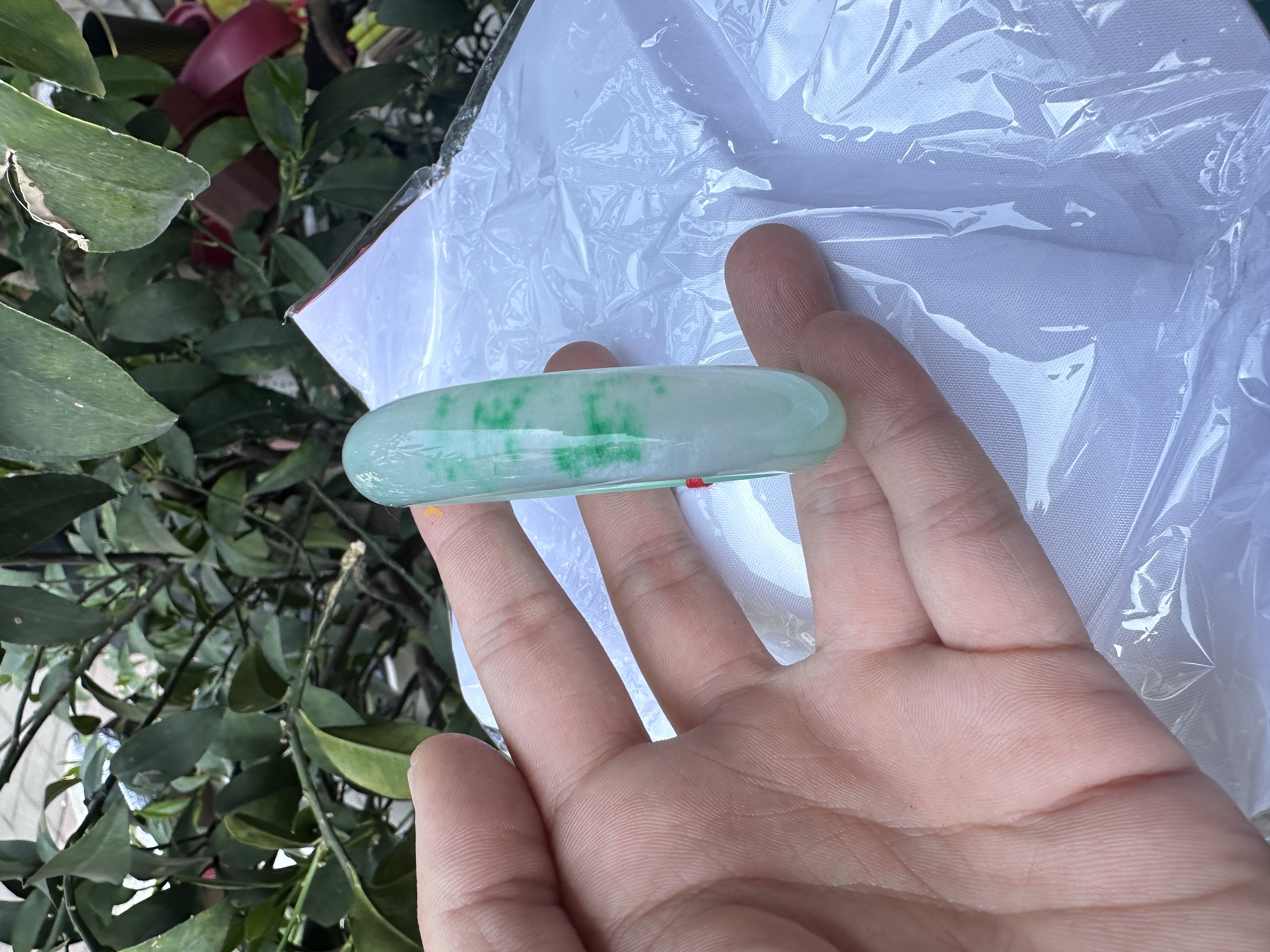 非金属珐琅手镯 小羊专属 冰透手镯【高货冰冰翠】时尚显白