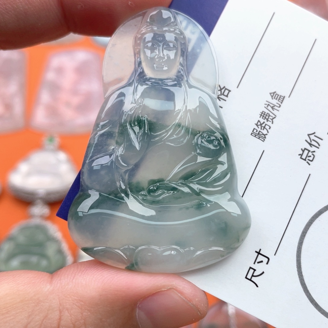 翡翠颈饰未镶嵌56/36.3/5.9