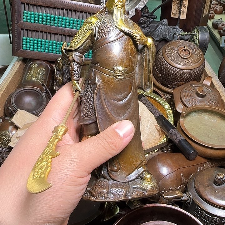 铜器办公室茶室摆件
