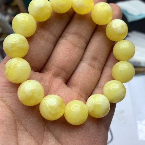 手链琥珀未镶嵌D147