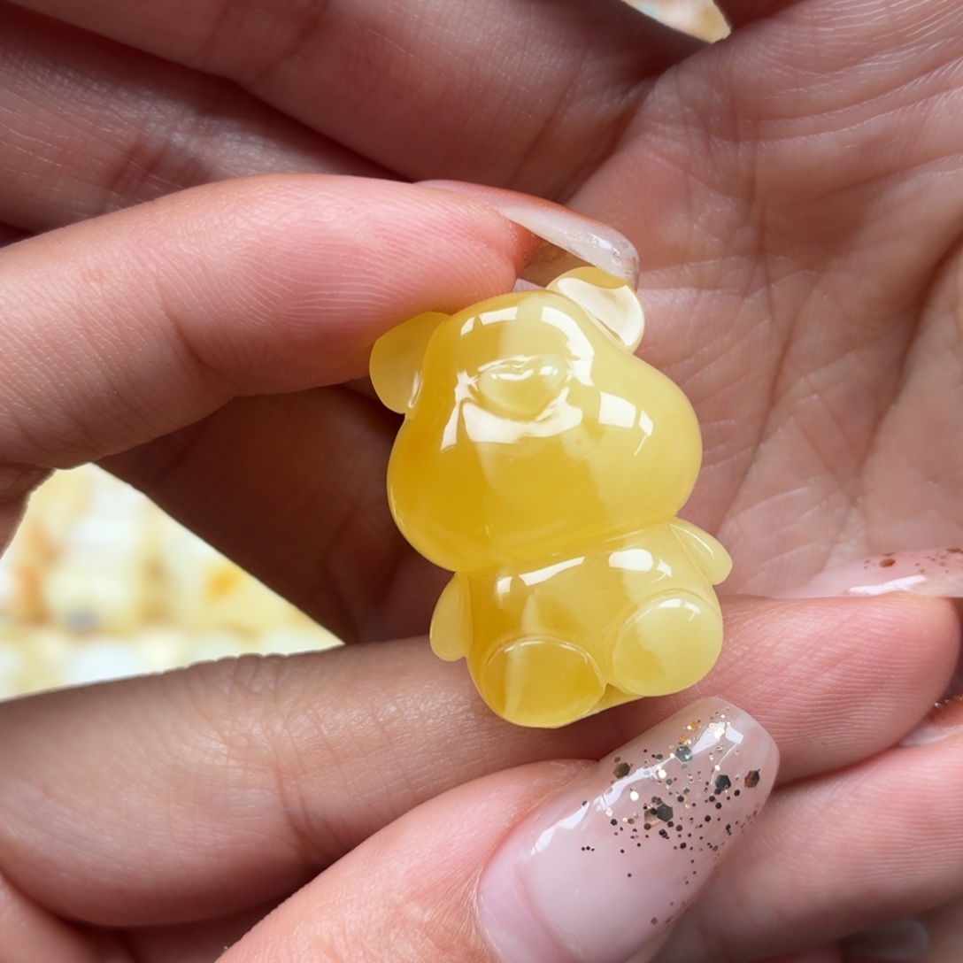 琥珀未镶嵌裸石蜜蜡