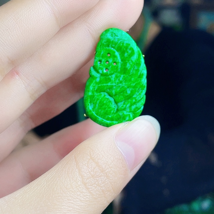 翡翠银S925镶嵌颈饰多样性