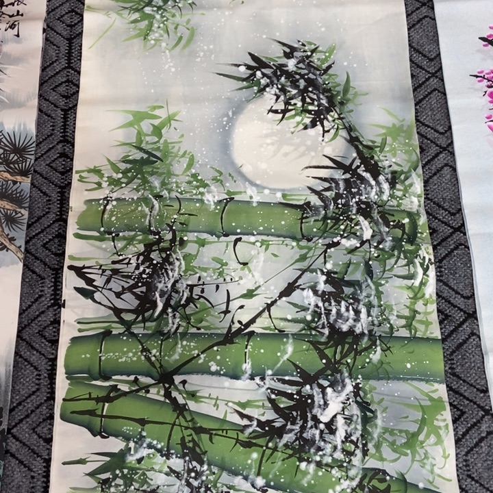 枕书斋画廊的直播间