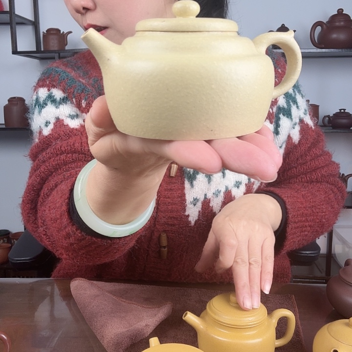 紫砂茶壶张*杰微瑕处理