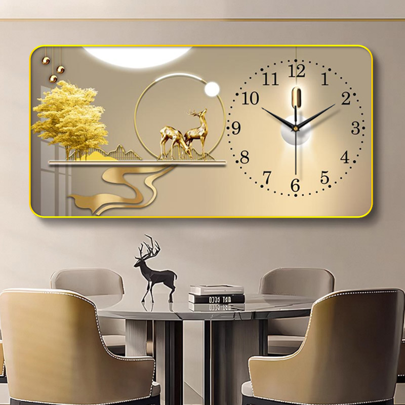 ZB160钟表客厅家用挂钟时钟挂墙挂钟客厅挂钟2025年最新款捡漏2