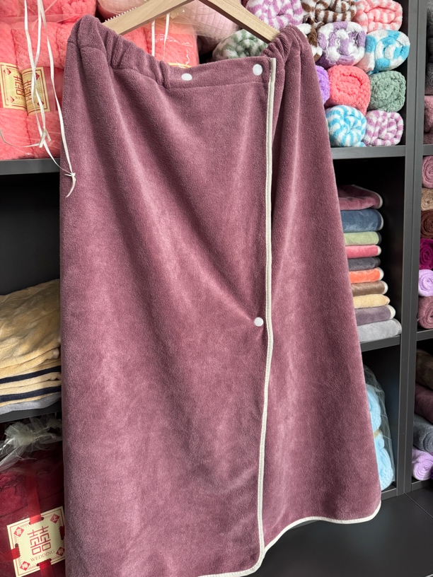 美容院毛巾皮肤管理专用薄款浴裙私人定制logo