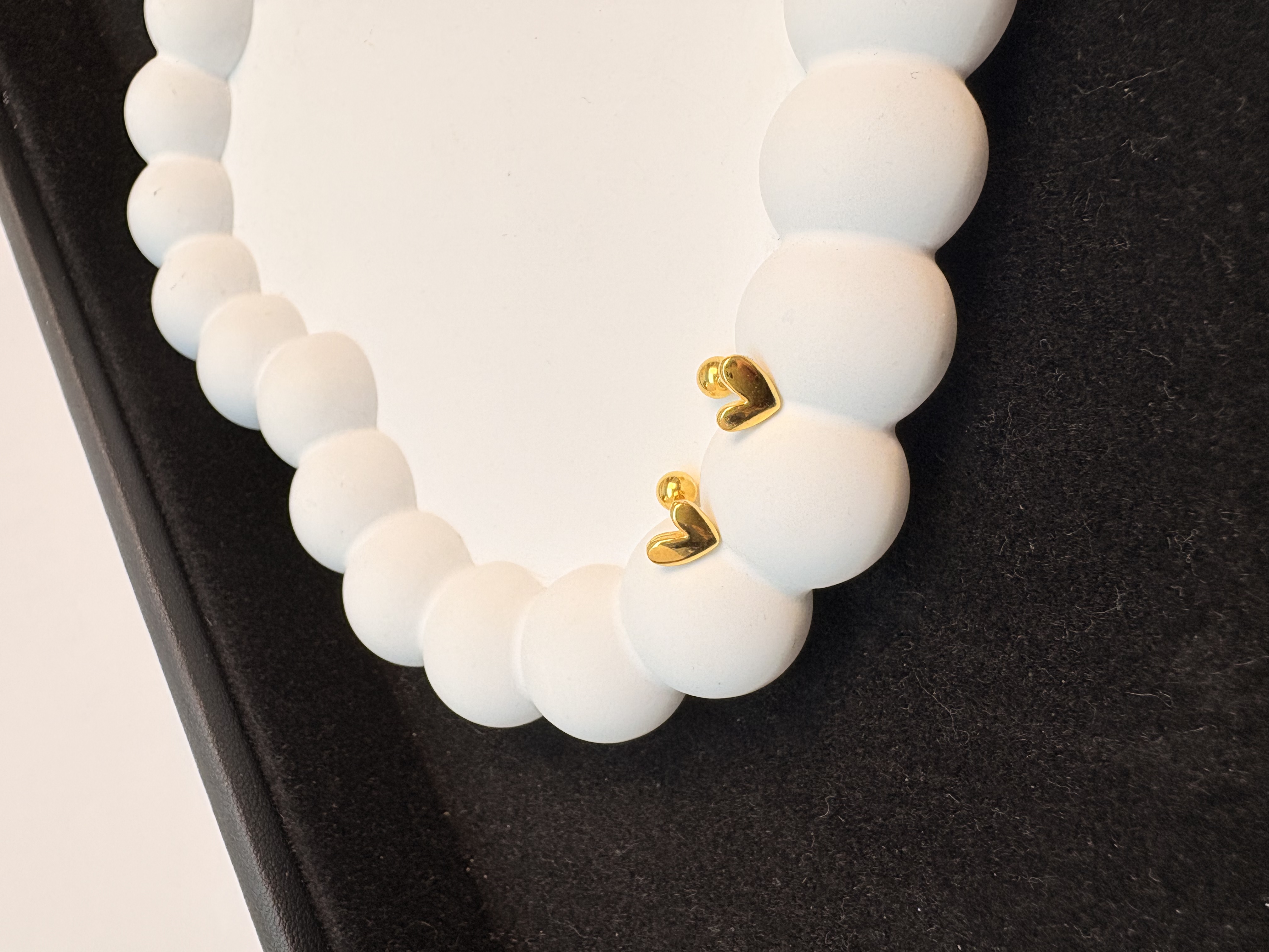 钛钢耳饰 个性爱心耳钉耳骨钉百搭气质防丢豆豆耳饰