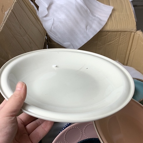 盘陶瓷制品满25拼单发货默认微瑕