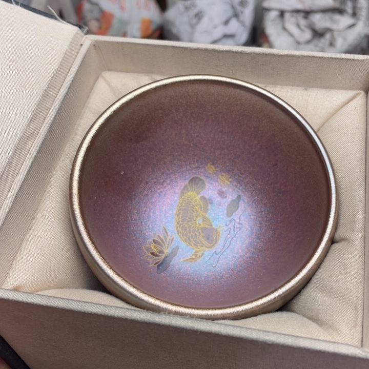 茶盏建窑建盏主人杯