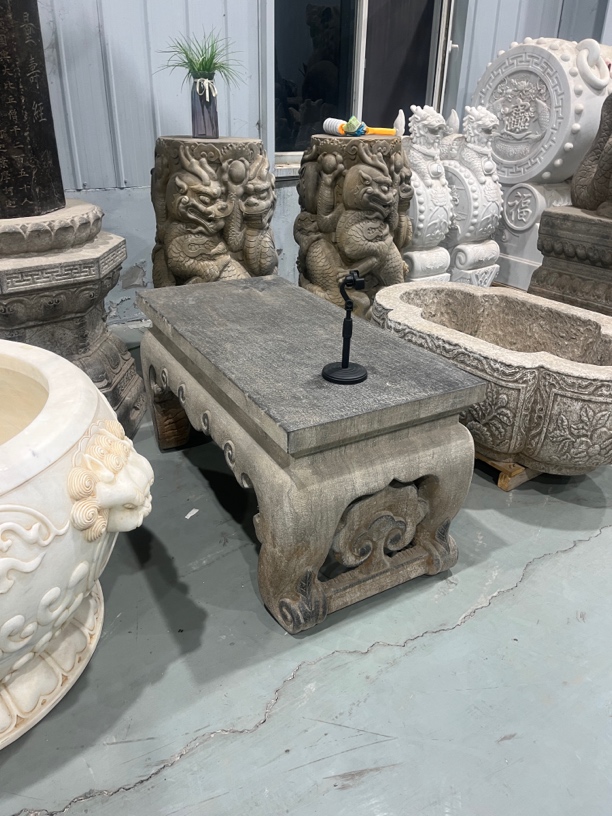 青石摆件石桌不包邮不包卸车