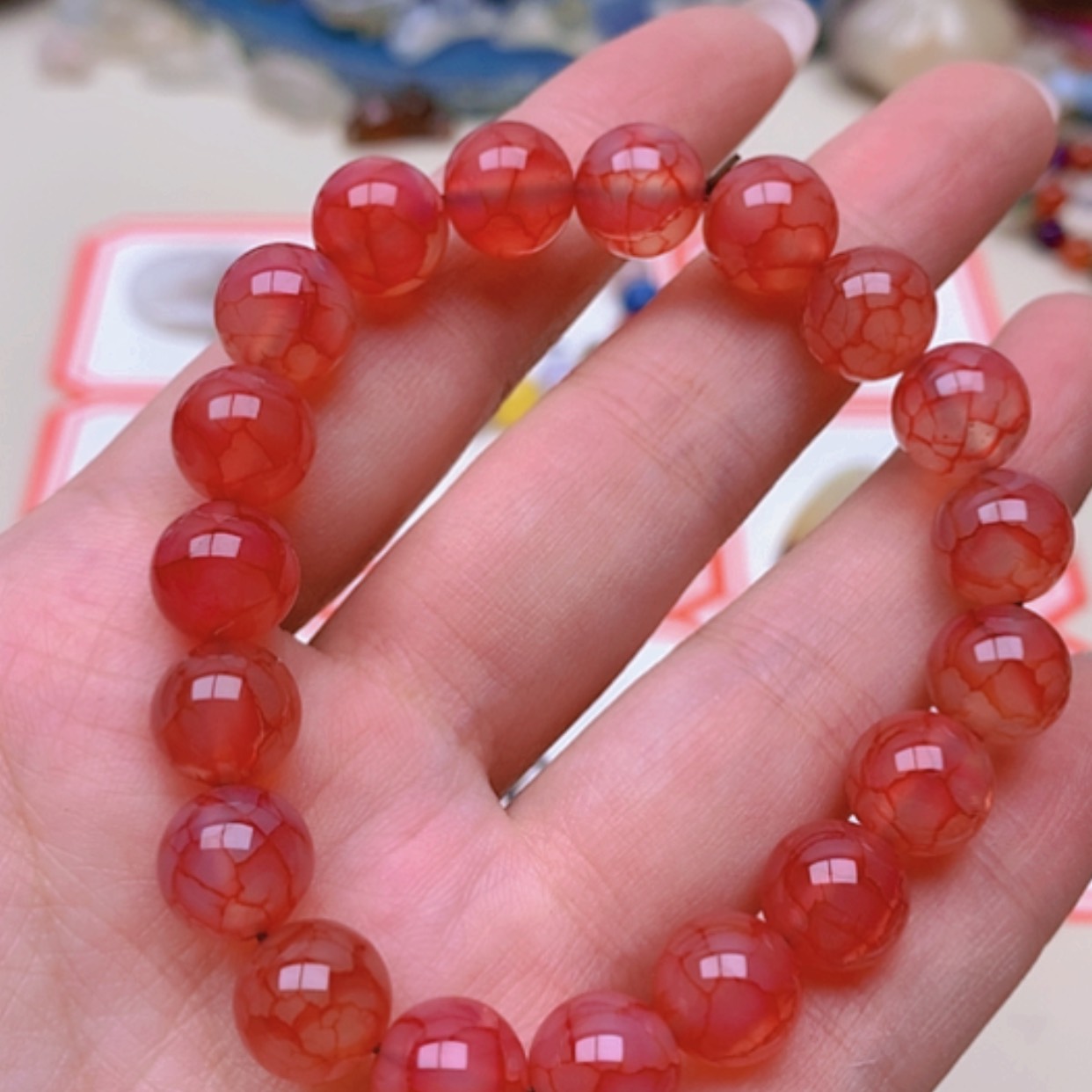 【闪购商品】未镶嵌玛瑙/玉髓珠宝半成品雨**天