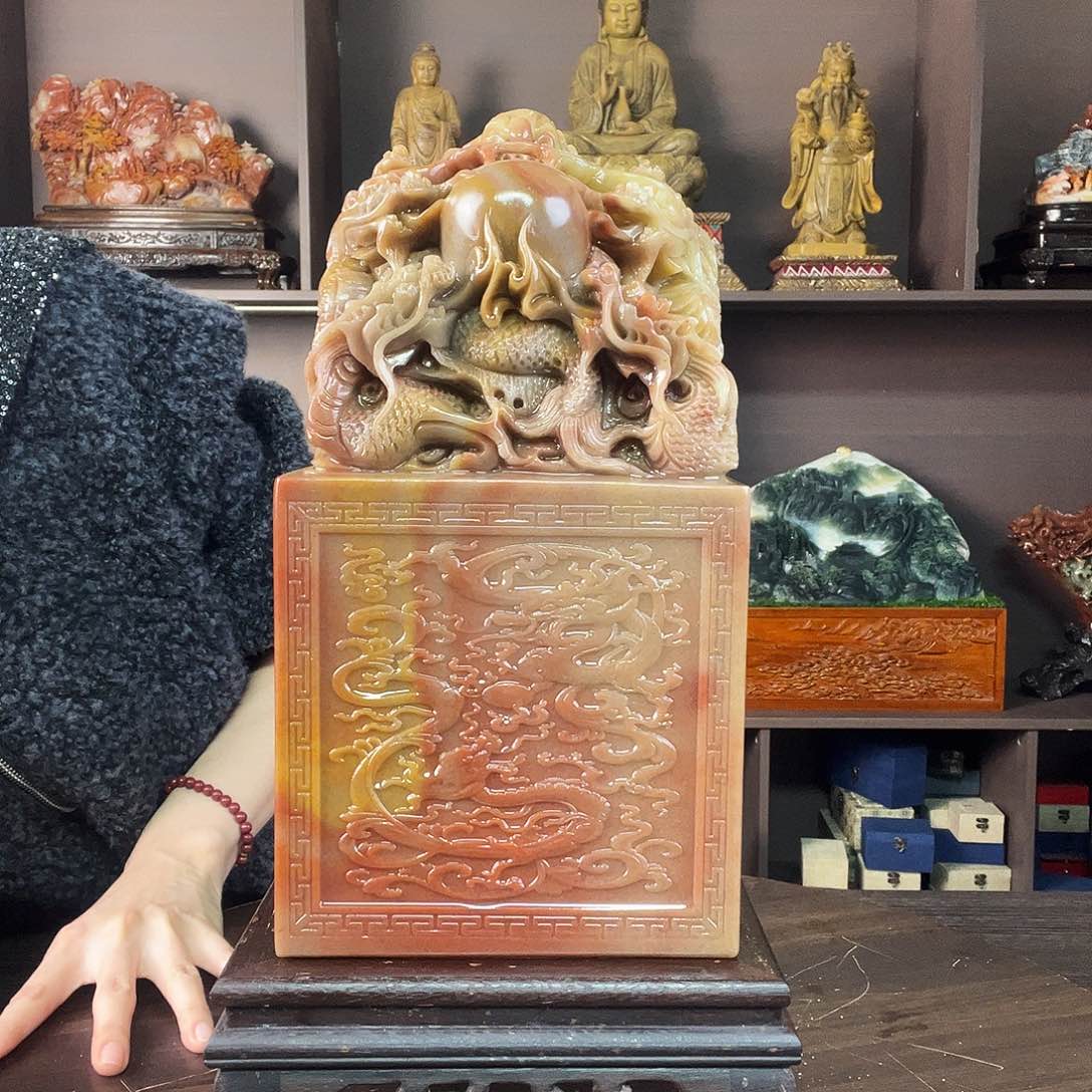 寿山石印石吾**陈。。。。。。。。。。。。。