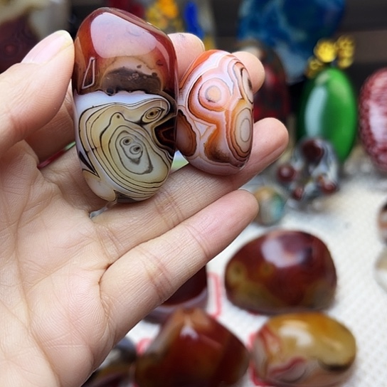 玛瑙/玉髓未镶嵌珠宝半成品