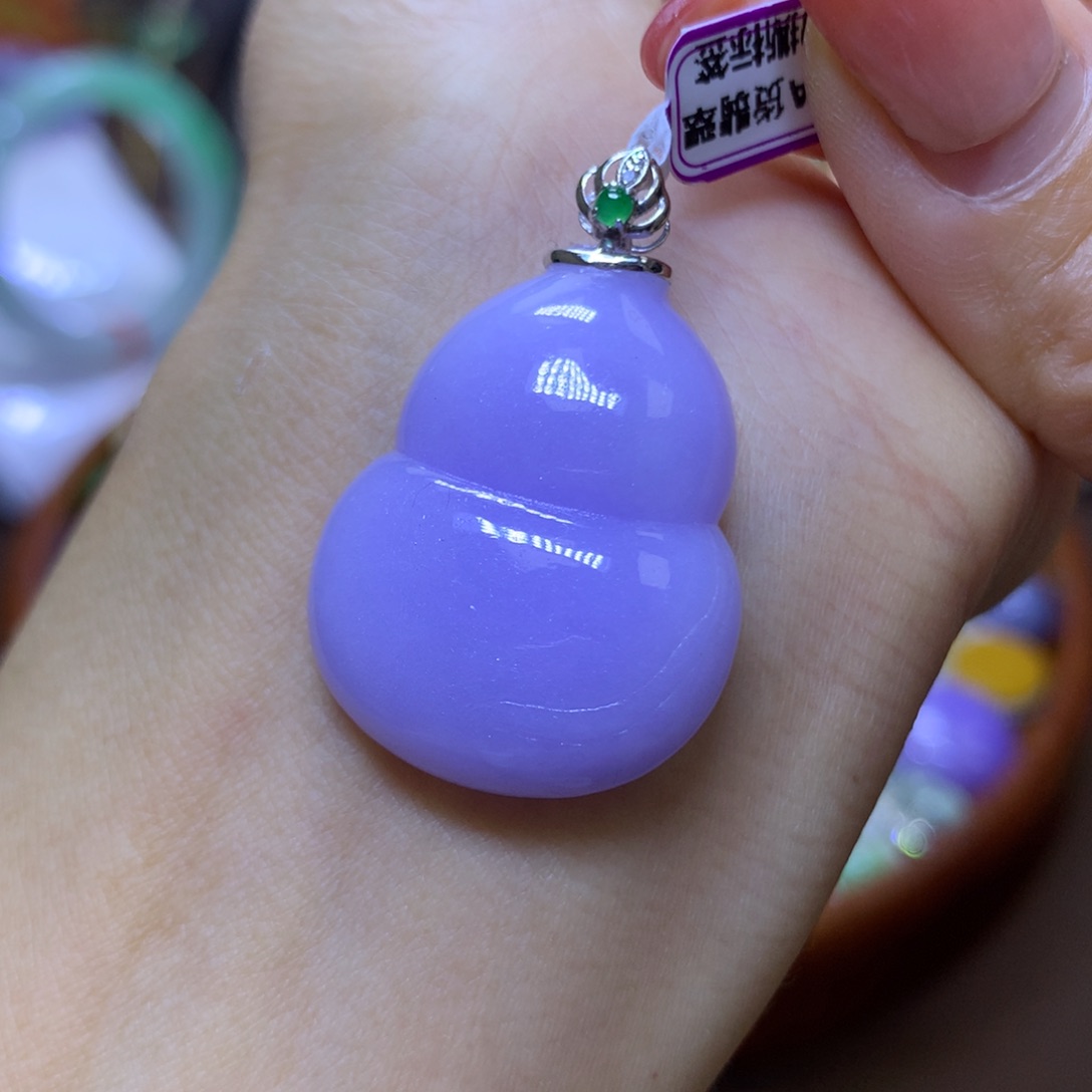 【闪购商品】翡翠18K金镶嵌颈饰翡翠