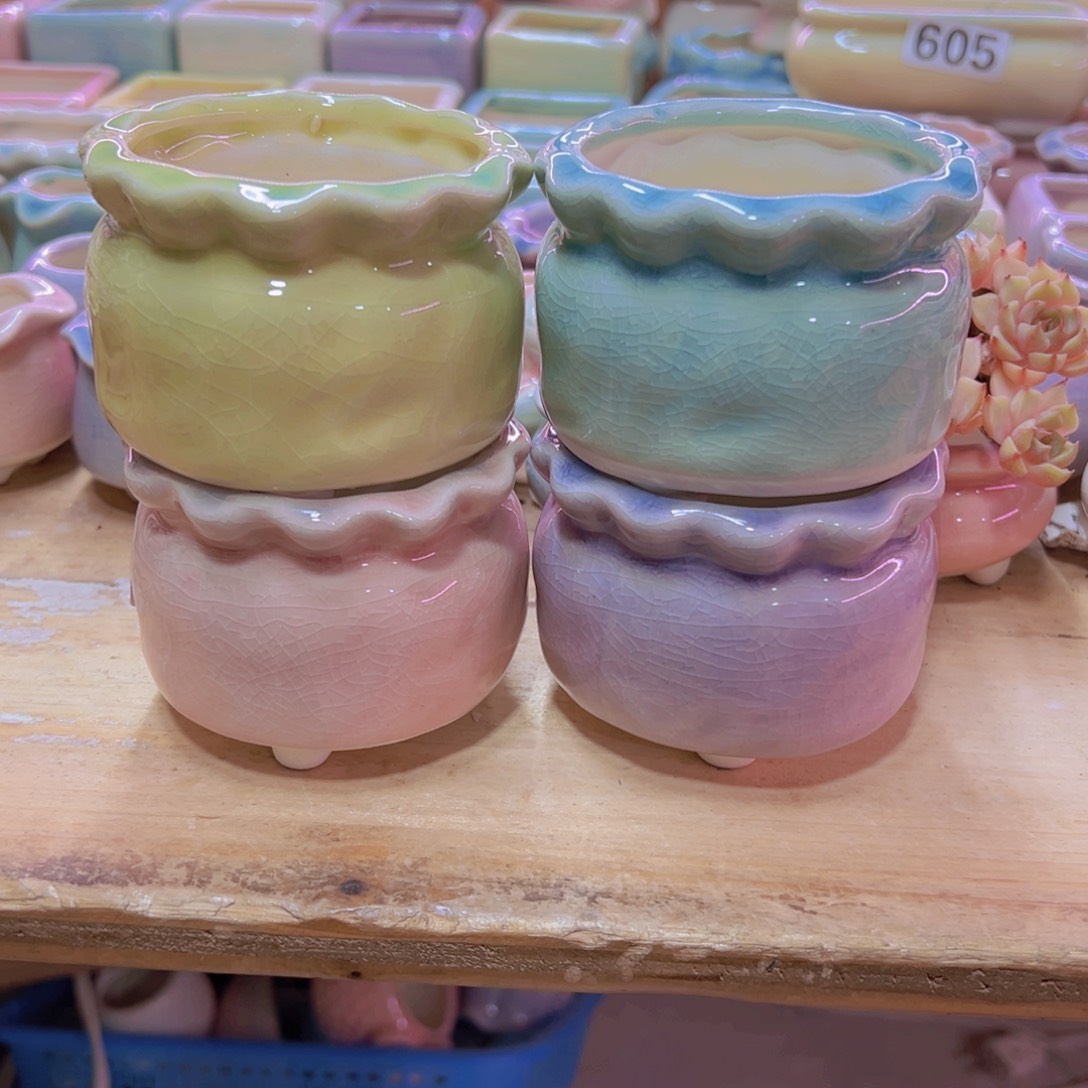 陶瓷花盆当场凑满12包邮