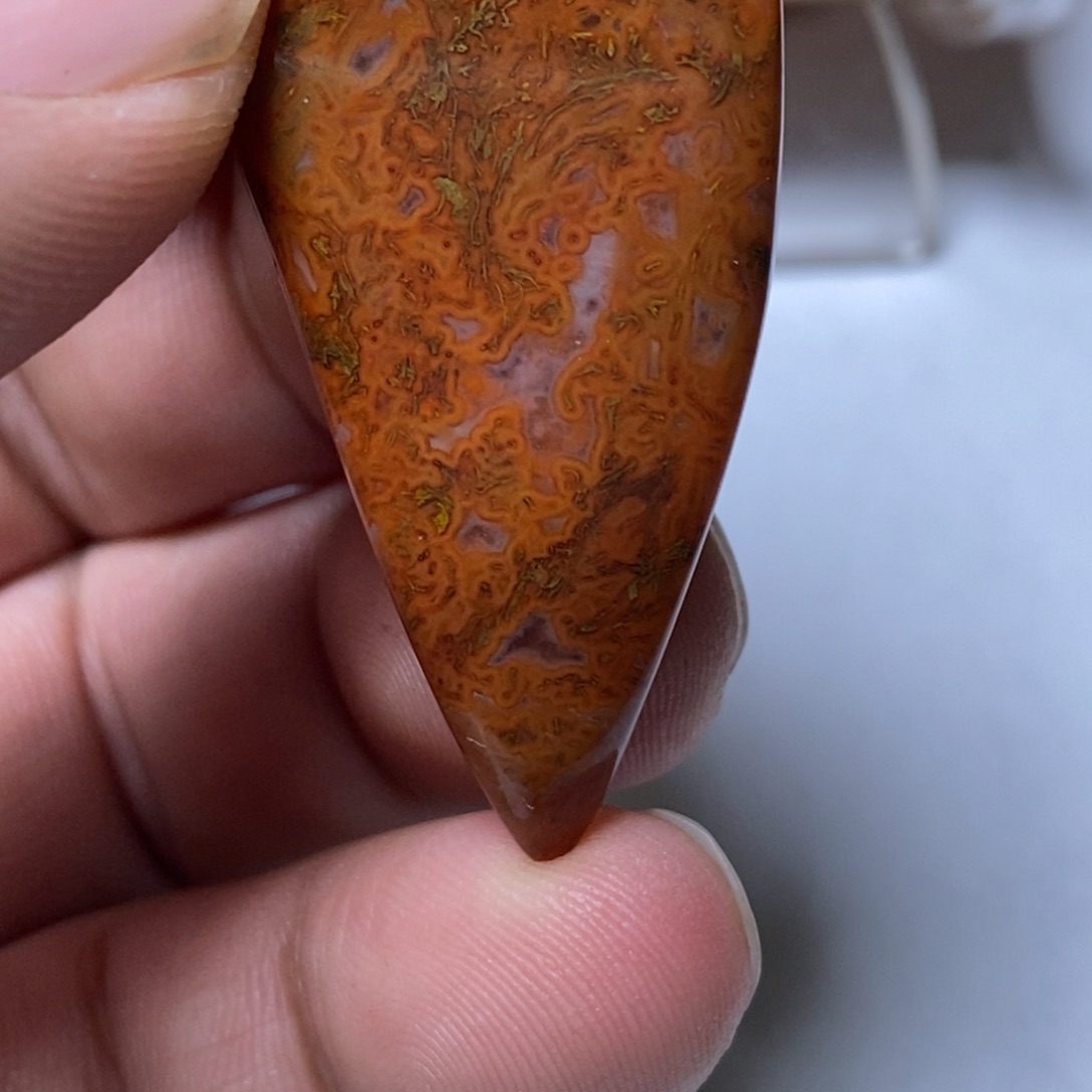 玛瑙/玉髓吊坠(赠链)未镶嵌夜*