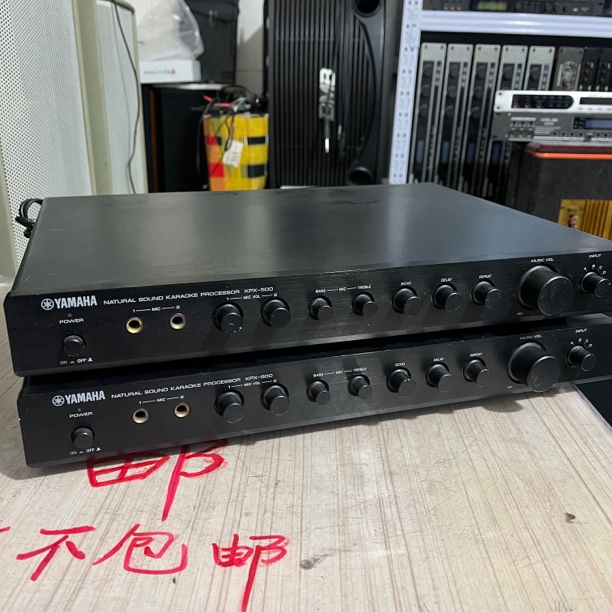 8新 Yamaha/雅马哈 二手 KPX-500前级OK机 坏的 需要维修 