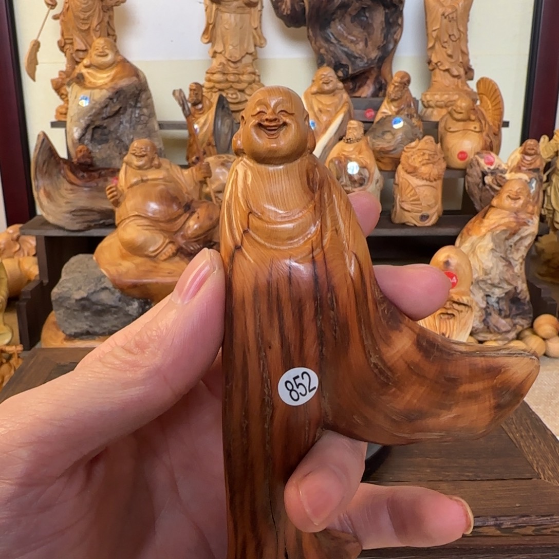 崖柏檀木匠心一物一拍