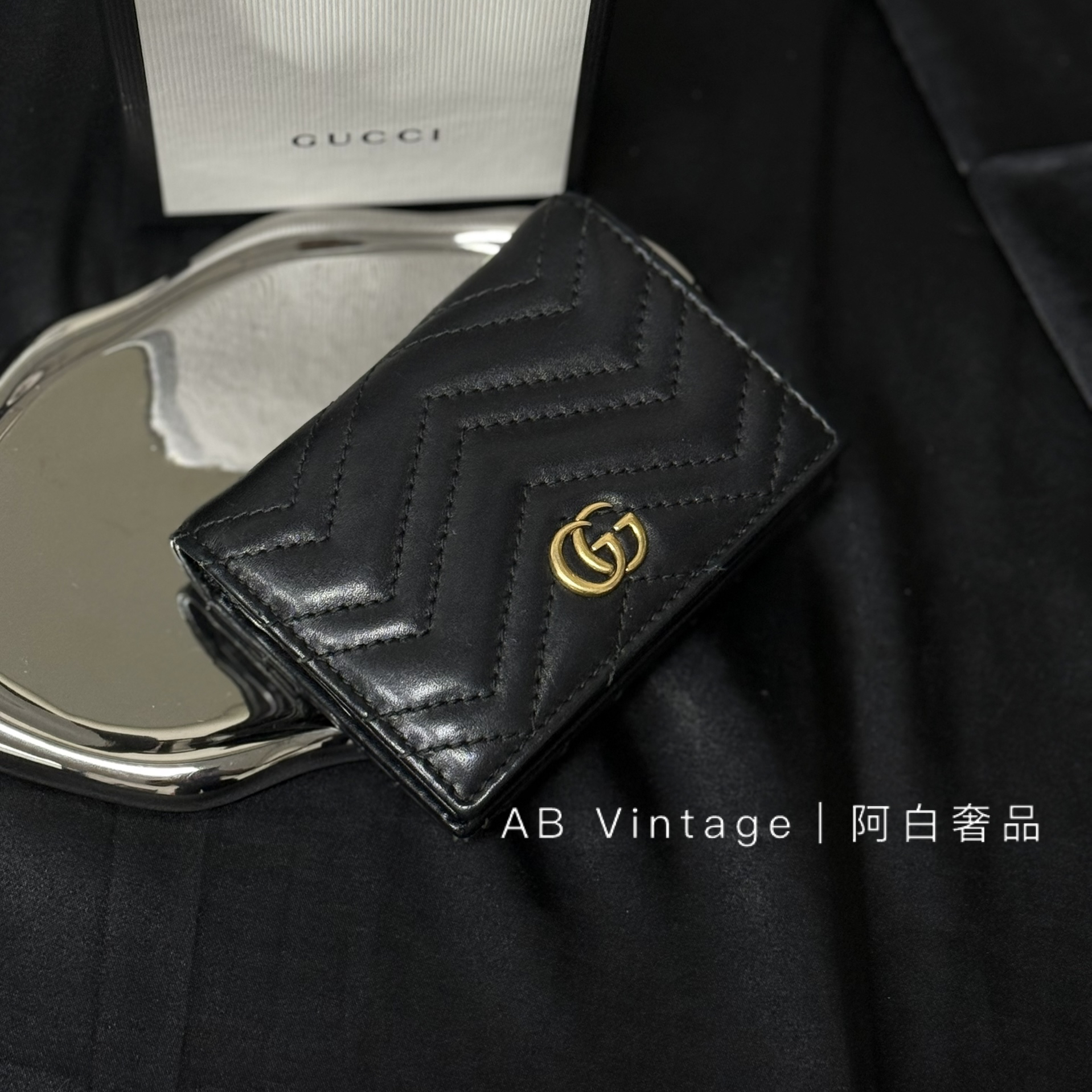 95新 GUCCI/古驰 阿白奢品/古驰 马蒙钱包
