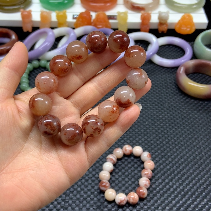 石英质玉未镶嵌手链