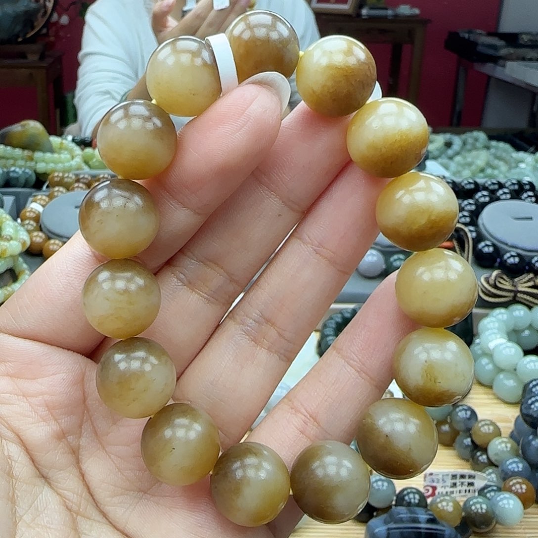 和田玉手链未镶嵌